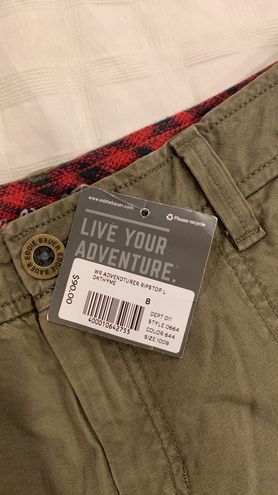 Eddie Bauer Fleece Lined Pants Green Size 8 - $51 (43% Off Retail