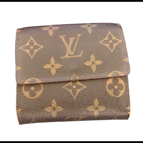 LOUIS VUITTON Monogram Elise Trifold Wallet