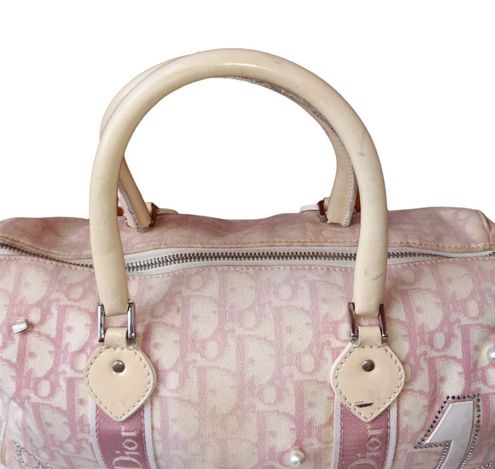 Christian Dior Girly Boston Bag - Pink Handle Bags, Handbags