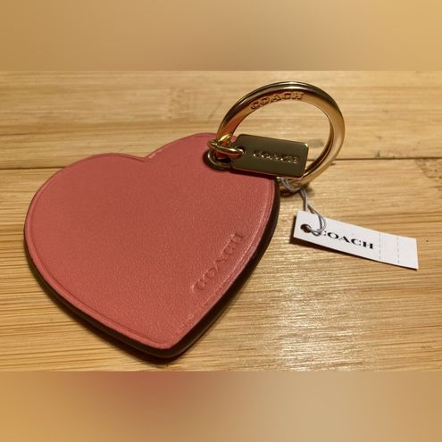 Pink Hearts Keychain Pouch