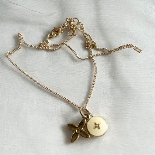 Repurposed / Reworked Big LV Charm Necklace - glamaristyles