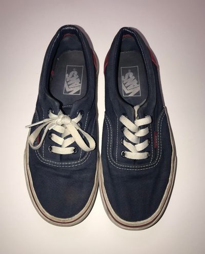 vans blue red