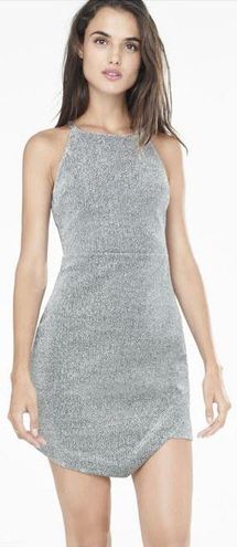 express silver dress