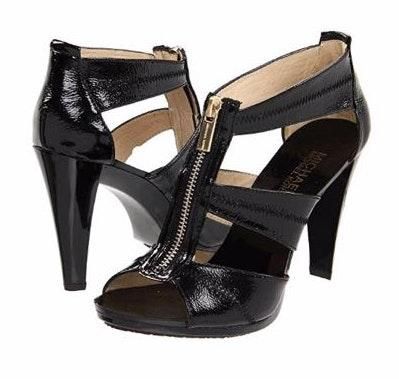 Michael Kors Black Zip Heels Size 10 - $20 (86% Off Retail) - From Sarah