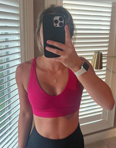 Athleta Solace Bra A-C Pink - $11 (77% Off Retail) - From Cassidy