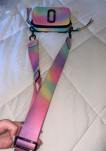 $612>$400 ! Marc Jacob Snapshot Airbrush Rainbow Sling Bag, Luxury