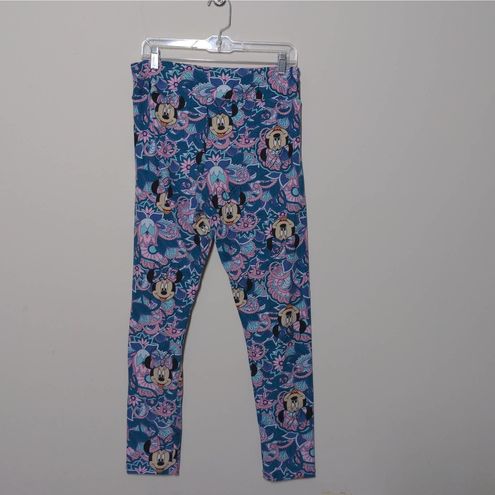 LuLaRoe Leggings in Minnie Mouse Print Disney Paisley – Tall