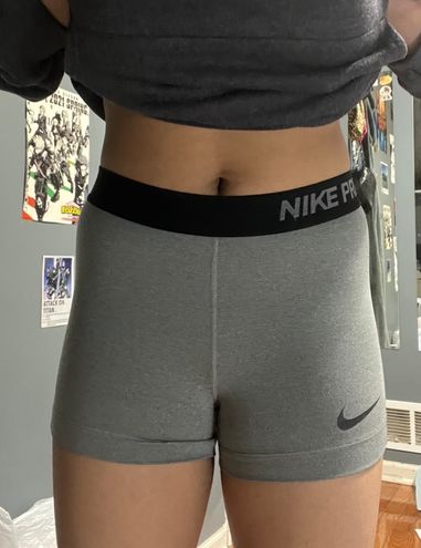 Nike Pro Grey Spandex Shorts Gray - $17 - From SCARLETTS