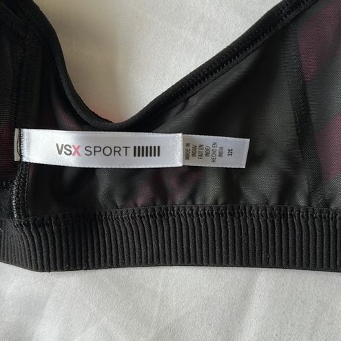 Victoria's Secret VS VSX Sport Double Layer Sports Bra Size 32 C