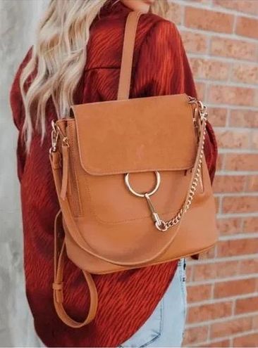 Moda Luxe, Bags, Moda Luxe Val Chain Convertible Backpack