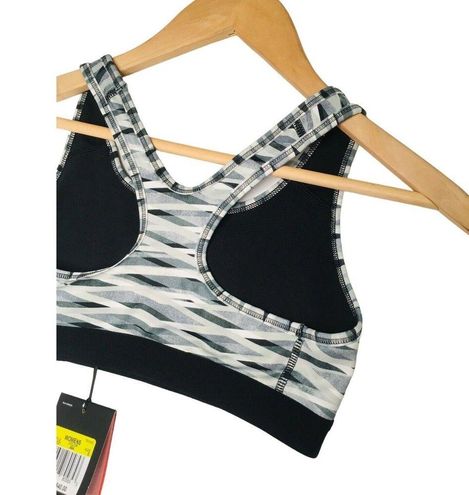 Nike New Pro Criss Cross Bra Top Dry Fit Workout Logo Athletic Geometric  Gray S - $24 New With Tags - From Michelle