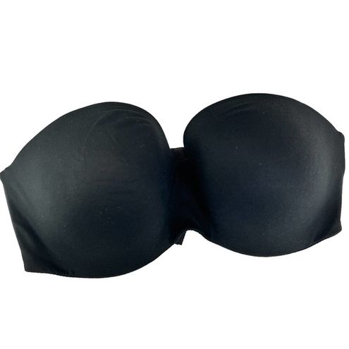 Victoria's Secret Body By Victoria Bra Black Strapless Full Coverage Size  36DD - $32 - From ChasingTags