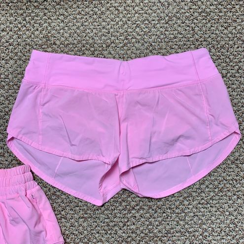 Lululemon Hotty Hot & Speed Up Shorts 2.5 Sz4 *MIAMI PINK Size 4 - $400 -  From Natalie