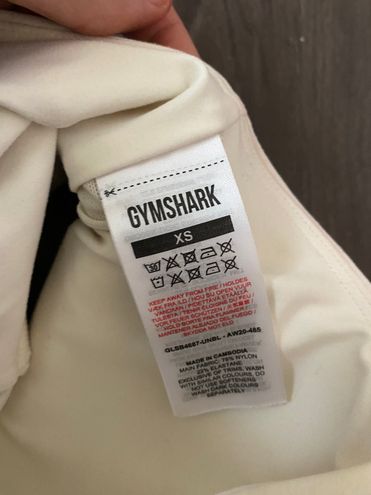 Gymshark Whitney Simmons V2 Bra Unbleached White Size XS