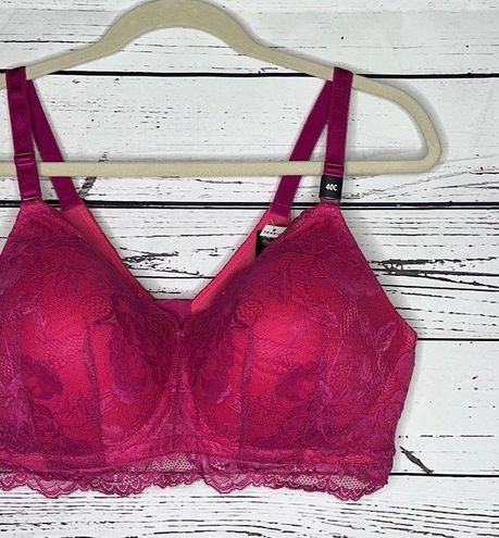 Torrid Curve NWT Size 40C Pink Lace Lightly Lined Wire-Free 360° Smoothing  Bra - $36 New With Tags - From Gabrielle