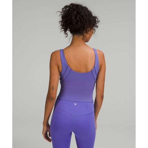 Lululemon Nulu and Mesh-Back Shelf-Bra Yoga Tank Top - Charged