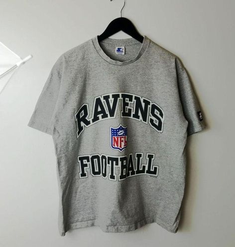 NFL 1998 Vintage Starter Ravens Football T Shirt 90s Sports Graphic Tee  Large L - $41 - From The