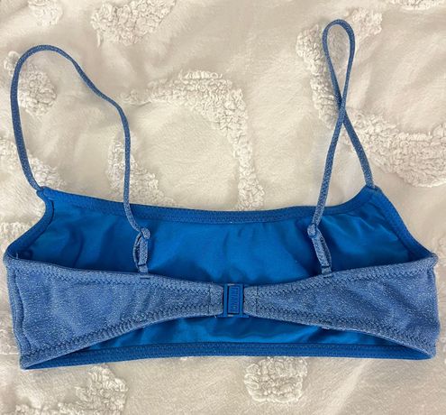 Triangl mica marina sparkle top Blue Size M - $31 (68% Off Retail