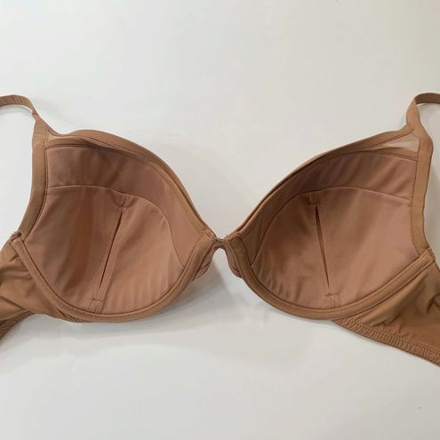 Thirdlove 24/7 Classic Contour Plunge Mesh Bra Mocha 32F Size undefined -  $16 - From Christina