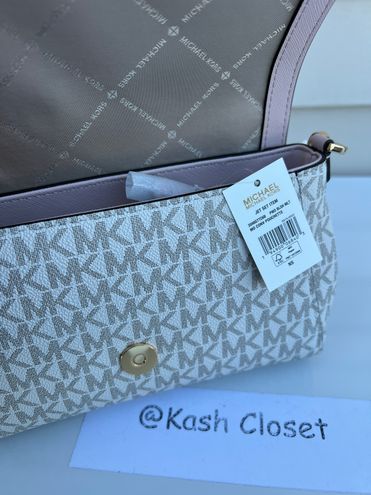 Michael Kors MK Jet Set Medium Logo Convertible Crossbody & Clutch Bag - DK  PowderBlush Pink - $139 New With Tags - From Kash