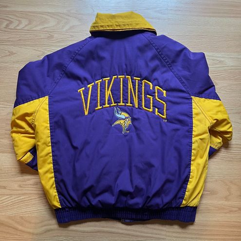 NFL Vintage Y2K Minnesota Vikings Jacket Purple Size M - $75 (32% Off  Retail) - From Alex