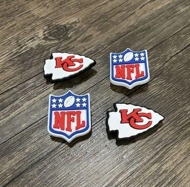 Football Croc Charms NFL Logo