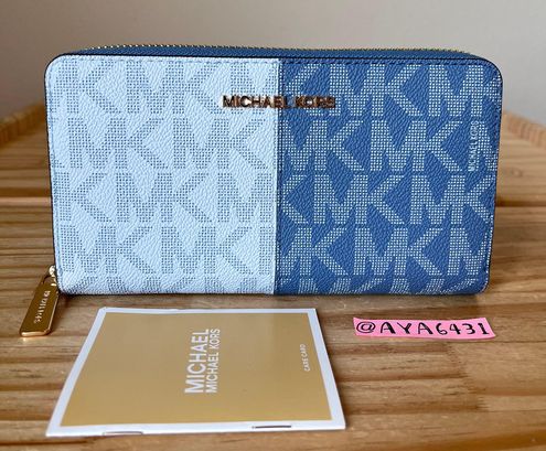 Michael Kors wallet. Blue