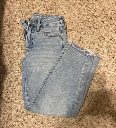 Old Navy Women's High-Waisted OG Loose Jeans - Blue - Size 10