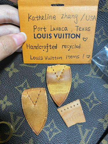 Louis Vuitton Recycled Monogram Key Ring/ Key Fob Brown - $75