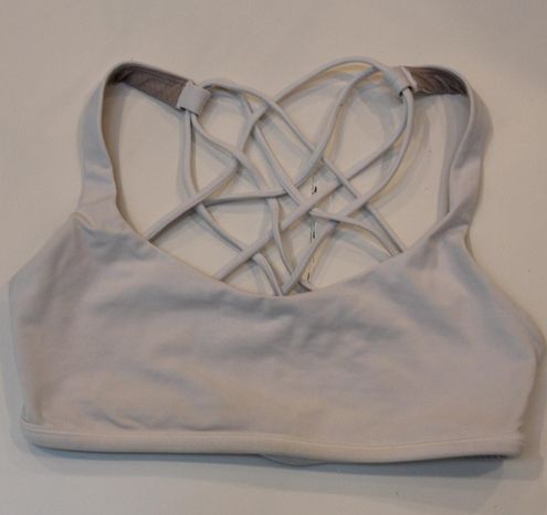 Lululemon Free To Be Wild Bra White Size 4 - $27 (51% Off Retail) - From  Sarah