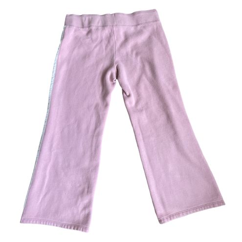 Aeropostale Aero Women's Medium Velour Velvet Pink Sweat Pants