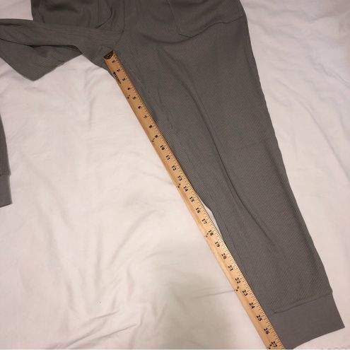 Mondetta Performance Ribbed Knit Joggers Size Large Womens Gray Pockets NEW  - $28 New With Tags - From Shone