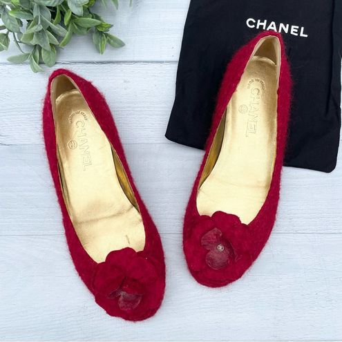 chanel shoes ballet flats