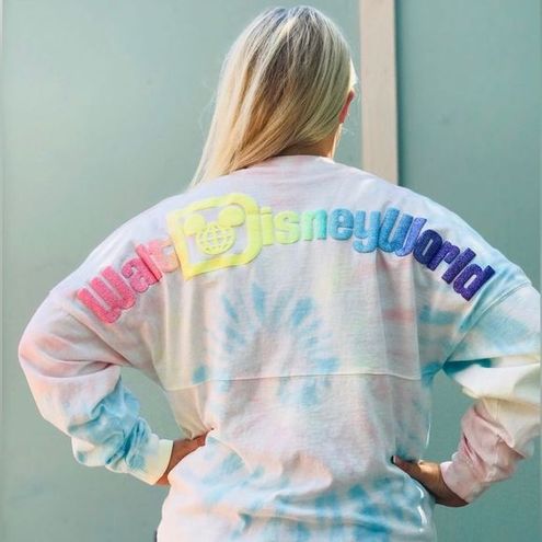 Disney Adult Shirt - Spirit Jersey - Walt Disney World - Pastel Tie Dye - Extra - Small - (XS) - - - 2