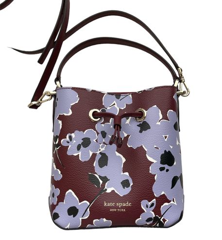 Kate Spade New York Eva Floral Bouquet Small Bucket - Purple