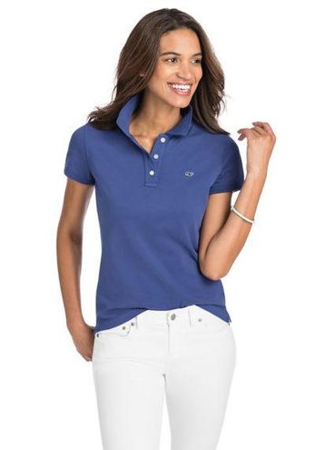 Shop Women's Boston Red Sox Pique Polo at vineyard vines