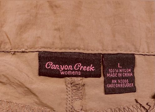 Canyon Creek LG Brown Nylon Cargos - $8 (69% Off Retail) - From Angie