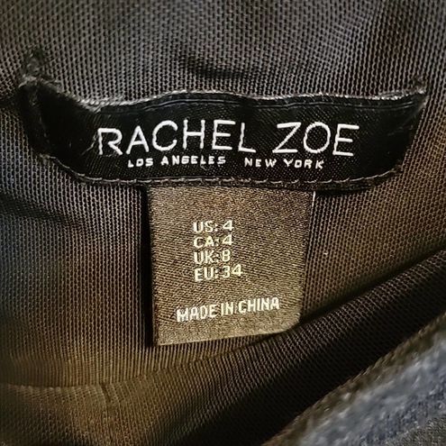 Rachel Zoe Charcoal Tummy Control Mid-Rise Trouser Women's Dress Pants Size  4 - $40 - From Thrift