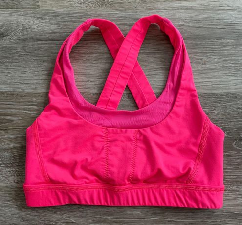 Lululemon Run: Stuff Your Bra Sports Bra - Hot pink