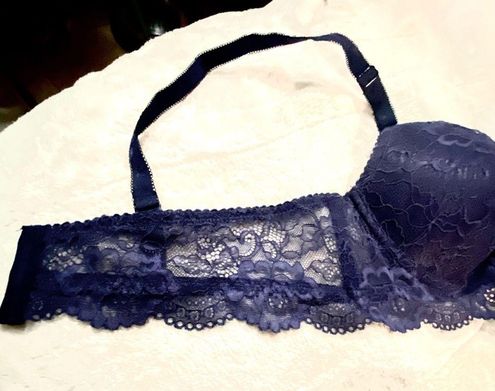 Shekini NWT DARK BLUE LACE BRA Size 38 B - $10 New With Tags - From Kozette