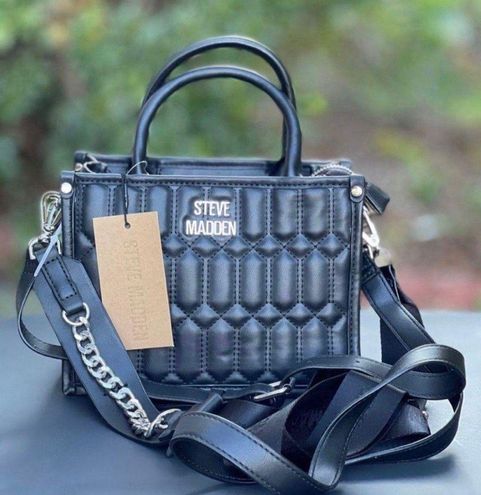 Steve Madden Crossbody Purse Black - $65 (35% Off Retail) New With Tags -  From Kylie