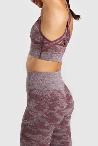 Gymshark Camo Seamless leggings Winter Berry Brand new HighWaist