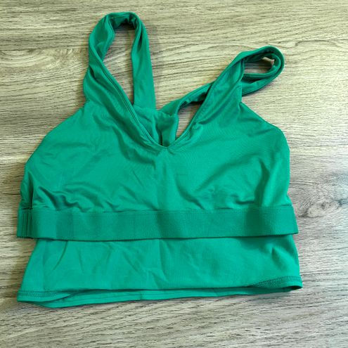 AIRBRUSH REAL BRA TANK (GREEN EMERALD) - ALO