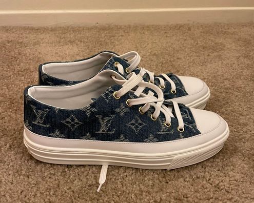 Louis Vuitton LV Sneakers Blue Size 8 - $440 (46% Off Retail) - From Amanda