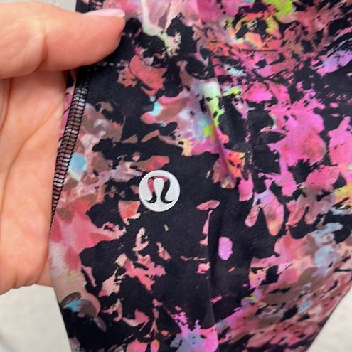 Lululemon Base Pace Floral Crop Leggings 6 Raw Hem - $50 - From Summer