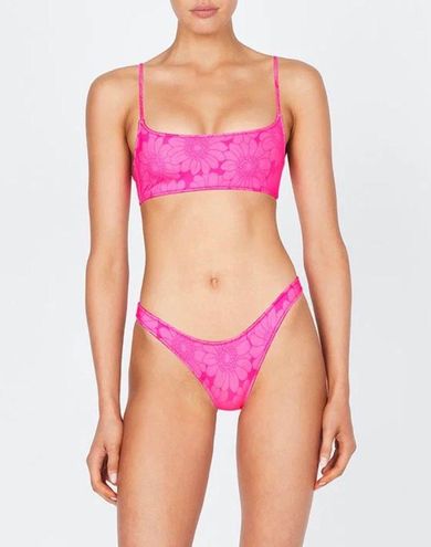 Triangl Mica - Pitaya Floral Bikini Size Small Pink - $76 (14% Off Retail)  - From Katie