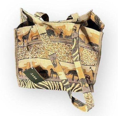 All Over Print Shoulder Tote Bag Double Handle With Coin Purse