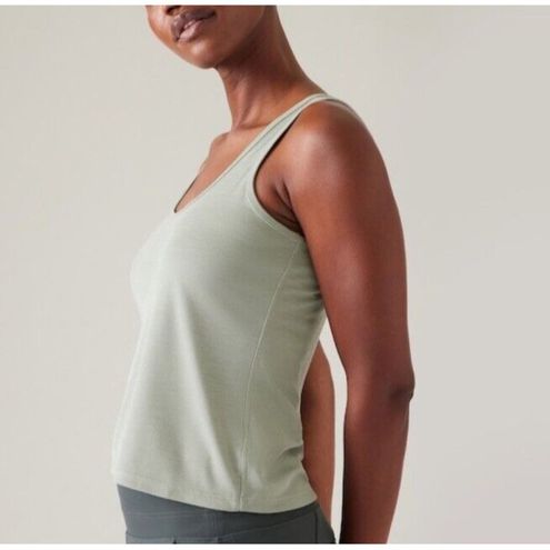 Athleta M Sandwash Modal Tank Fern Green Size Medium - $20 New