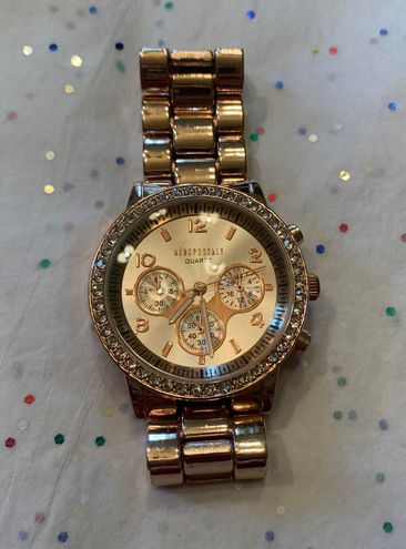 Aeropostale Stainless Steel Quartz Watch | Quartz watch, Fashion watches,  Pink watch