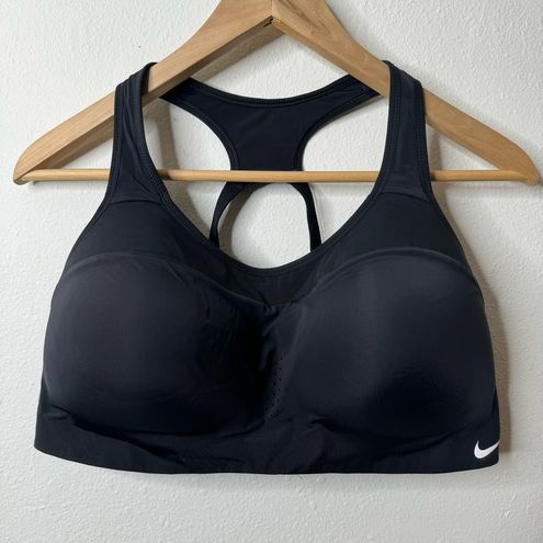 Nike Women's Alpha Black Dri-FIT High Impact Sports Bra Size XL